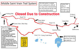 Middle St Vrain Trail System