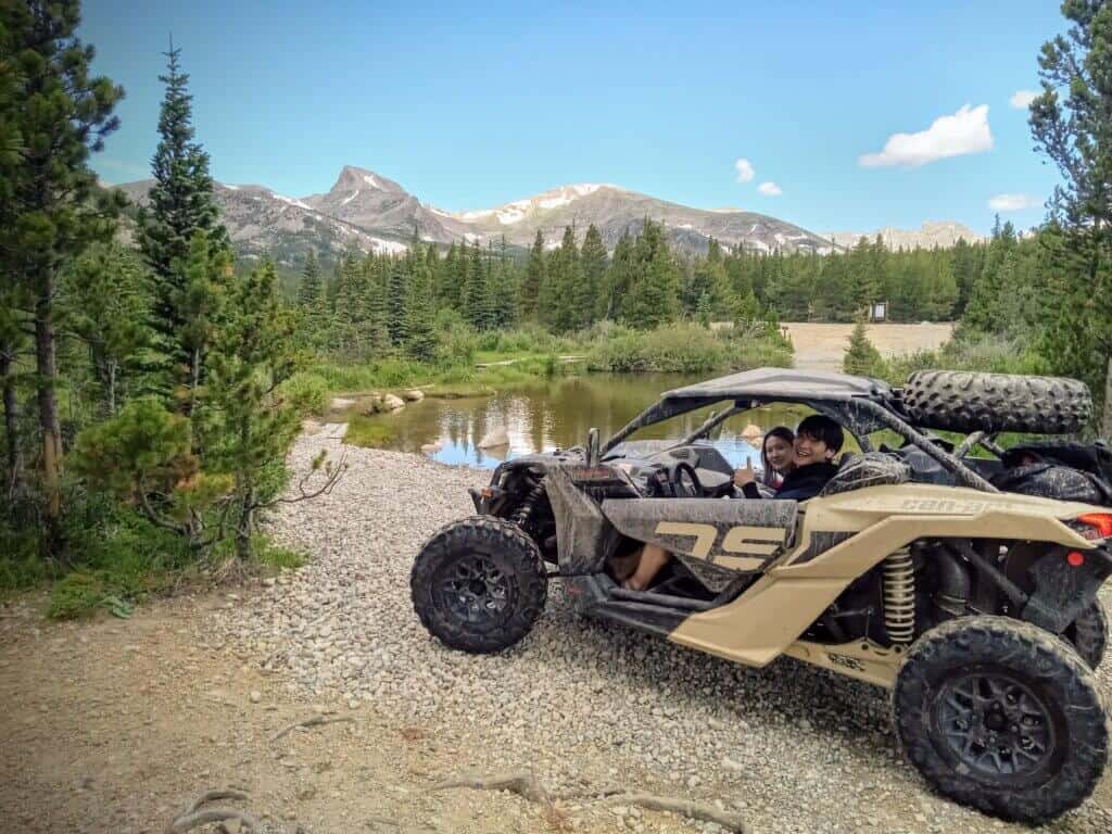 Middle Saint Vrain UTV trail rentals